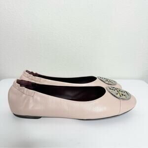 TORY BURCH Claire Cap-toe Ballet Flats Size 8